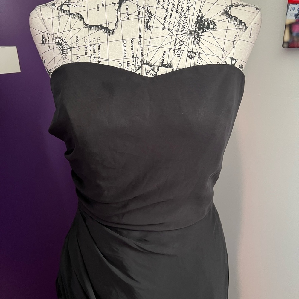 Belsoie Strapless Aysemmetrical Dress NWT - Picture 2 of 10